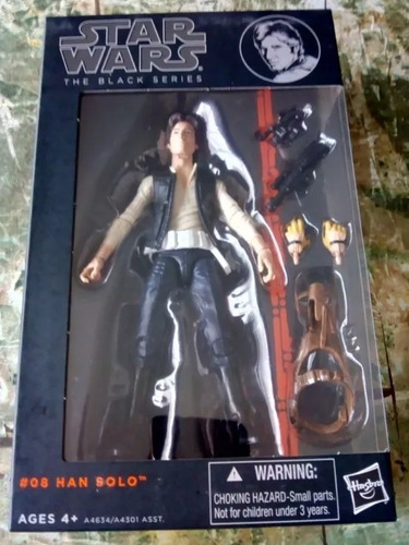 Star Wars Black Series Wave 2 Hasbro Boba Fett Greedo Solo (Usado)