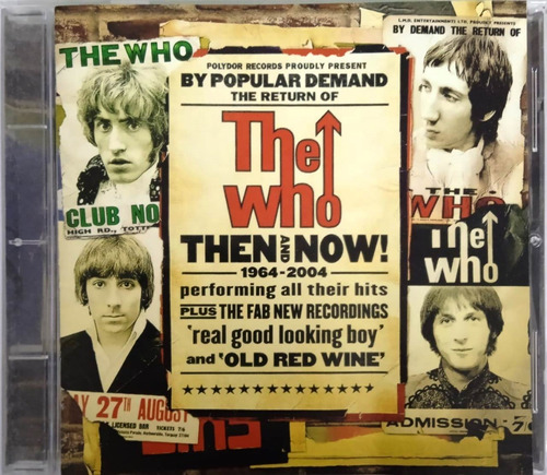 The Who - Then And Now Cd