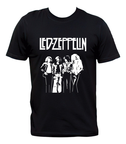 Remera Led Zeppelin Rock 100% Algodón