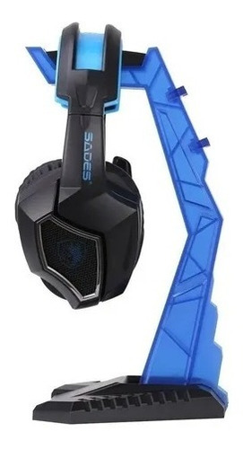 Soporte Para Audífonos Gamer Headset Onikuma Azul Y Rojo