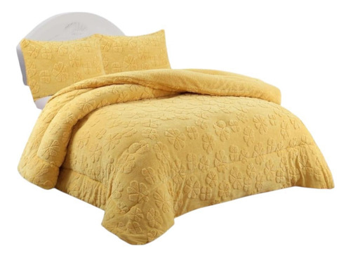 Cubrecama Cobertor Invierno Con Chiporro Sherpa King 2.5 Cl