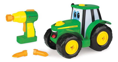 Tractor De Juguete Tomy John Deere Build-a-johnny