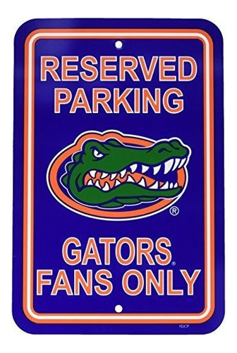 Signo De Estacionamiento De Plastico Ncaa Florida Gators 12b