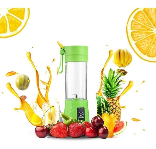 Mini Liquidificador Laminas Shake Juice Cup Usb Potente