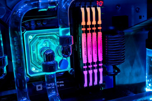 Imagem 4 de 5 de Memória Ram Rgb Ballistix 16gb 2x8gb 3200mhz Com Nota Fiscal