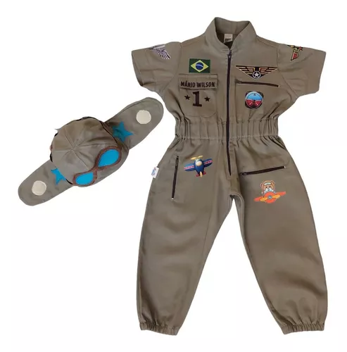 Encontre Roupa Fantasia Piloto Avião Macacão Bebê Infantil - Dangos  Importados - Sua Loja de Importados no Brasil!