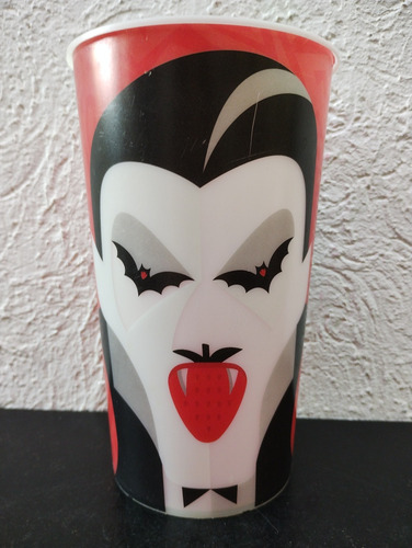 Vaso Promocional Fanta Coca Cola Dracula Vampiro Año 2017 (Usado)