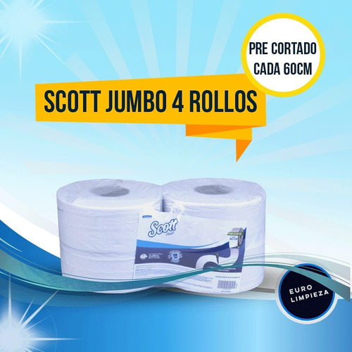 Papel Dh 9 Industrial X 4 Rollos Brilux