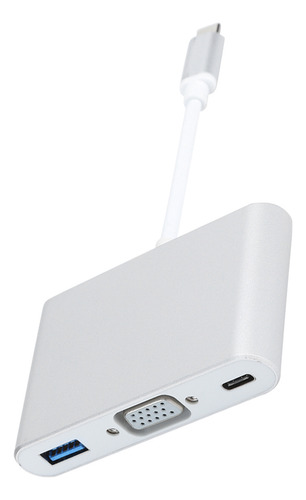 Convertidor Tipo C A Vga Adaptador Multipuerto Usb 3.1 Tipo