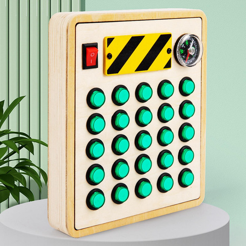 Botón De Interruptor Led Educativo Para Guardería,