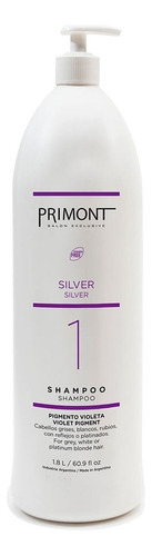 Shampoo Matizador Silver Primont Pigmento Violeta X 1800ml