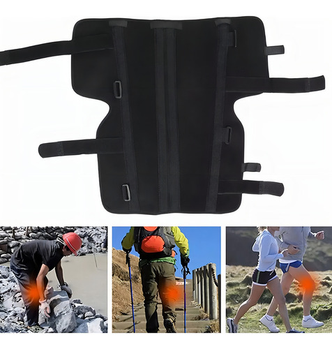 Rodillera Operatoria Graduada Inmovilizadora Tri-panel Color Negro Talla M