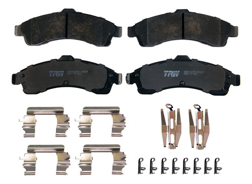 Balatas Del. Para Gmc Envoy Denali 2005 5.3 V8 Ohv Trw