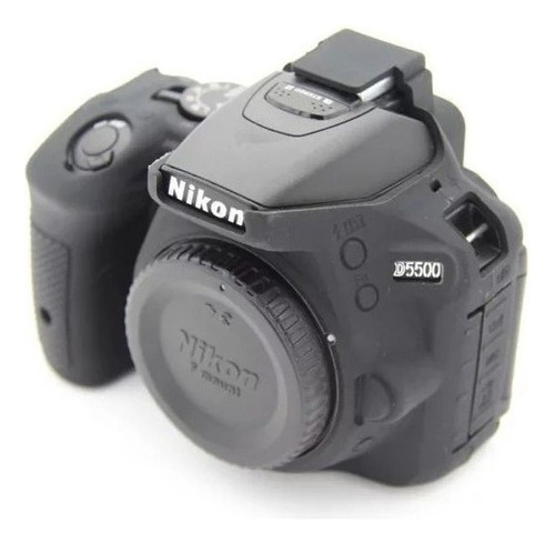 Funda De Silicona Suave Para Cámara Nikon D5500 D5600 .