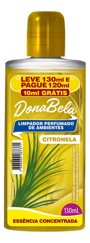 Limpador Perfumado Concentrado Donabela 130ml Novo Frescor