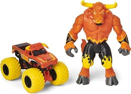 Monster Jam, Figura De Acción Oficial El Toro Loco A Escal.