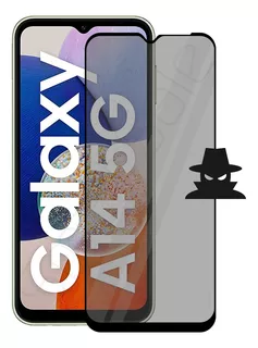 Screen 3d Anti Spy Glass 9h Compatível Galaxy A14 6.6' 4g 5g