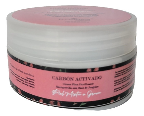 Crema  Facial Fina Carbón Activado 