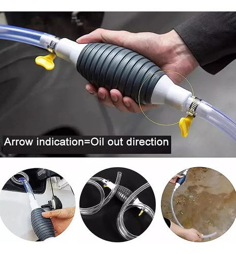 Portátil Líquido Extractor Manual Con Bomba Succión Aceite