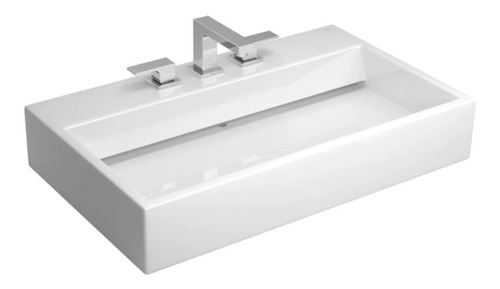 Bacha de baño de apoyar Deca L88 blanco 760mm x 460mm 135mm de alto