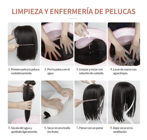 Cómo lavar tu peluca de pelo natural  PelucasLasCondescl