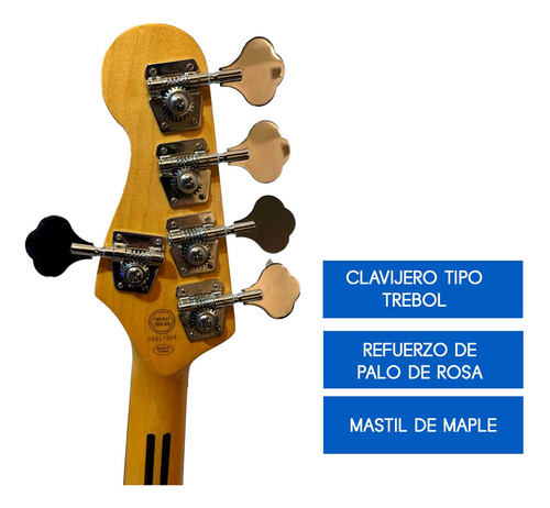 Bajo Electrico Sx Precision 5 Cuerdas Fpb62-5 + Funda