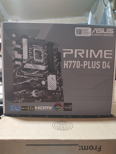 Placa Madre Asus Prime H770 -plus D4 Ddr4 S1700 P/n Prime