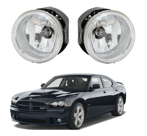 Par De Faros  Niebla Charger 2006 2007  2009 2010 