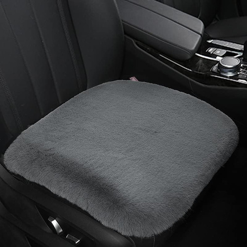 Soft Fuzzy Faux Fur Car Seat Cover, Cozy Synthetic Fluffy Au