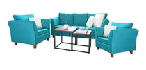 Comprar Juego De Living Sofa 3 Cuerpos 1 Cuerpo Chenile Antidesgarro
