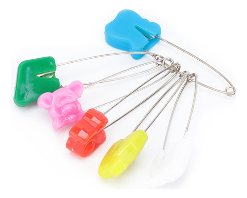 Alfinetes De Fraldas De Cores Variadas, Fraldas De Tecido