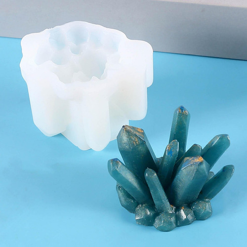 . Molde De Silicona For Racimo, Molde De Cristal De Resina