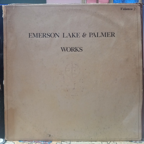 Emerson Lake & Palmer Works Volumen 2 Tapa 7 Vinilo 9.50 