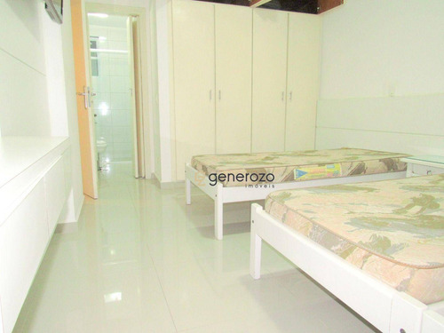 Imagem 10 de 13 de Apartamento Na Praia De Pitangueiras, 02 Dormitórios, 01 Vaga De Garagem - Ap0444