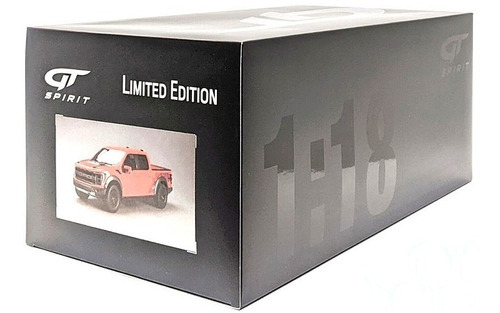 Ford F150 Raptor Pickup Truck 2022 Color Cód. Naranja Color Código Naranja GT Spirit 1:18