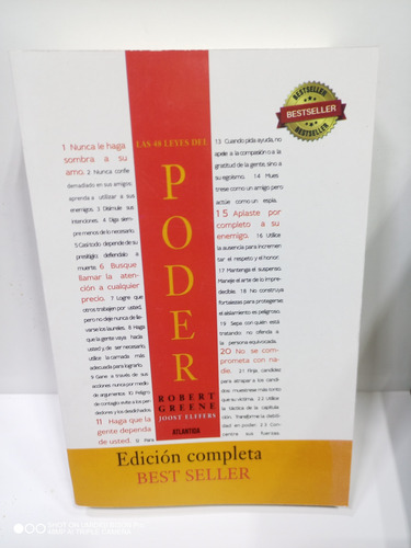 48 Leyes Del Poder. Robert Greene. Edición Completa. Libro