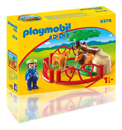 Playmobil 9378 123 Recinto De Leones Pr