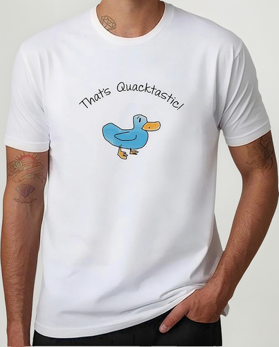 Camiseta De Quacktastic Para Hombre Playera Estampadas De