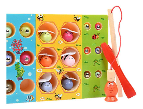 Juego De Pesca Magnética En Abrazadera Educativa Atrapar