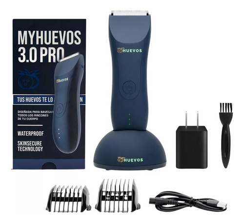 Kit Afeitadora Eléctrica Myhuevos Rasuradora Inalámbrica Usb