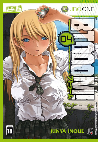 Btooom! - Vol. 4, de Inoue, Junya. Japorama Editora e Comunicação Ltda, capa mole em português, 2014
