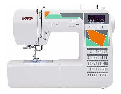 Janome Mod-50 Maquina De Coser Computarizada Con 50 Puntadas