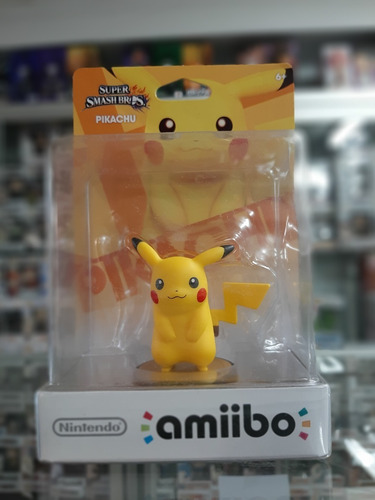 Amiibo Pikachu Smash Bros Nintendo