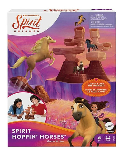 Spirit Caballos Saltarines Juego De Mesa Mattel Sku 5684