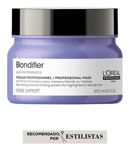 Máscara Cabello Rubio Blondifier 250ml L'oréal Professionnel