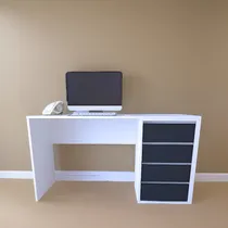 Comprar Escritorio 120 Moderno Minimalista Oficina Cajonera 18mm