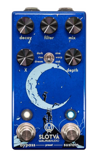 Pedal De Efeito Walrus Audio Slötvå  Azul