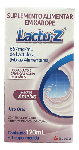Lactatulose Lactu - Z Sabor Ameixa 120ml