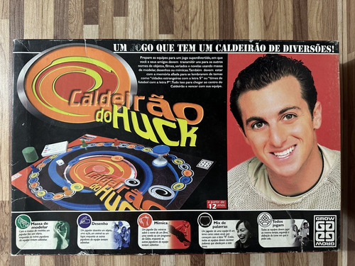 Jogo De Tabuleiro Caldeirão Do Huck Grow Completo (Usado)