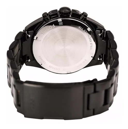 Fossil Chronograph Sport Black 54 Ch3028 Dcmstore